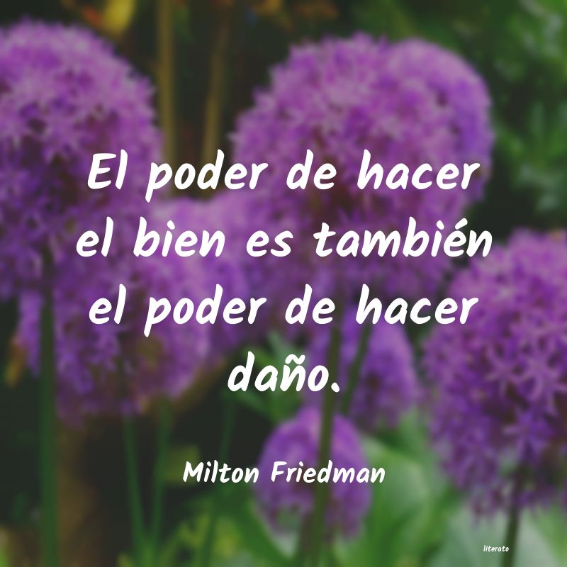 Frases de Milton Friedman