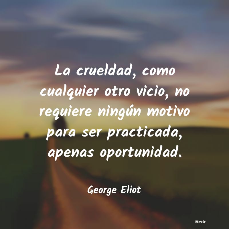 Frases de George Eliot