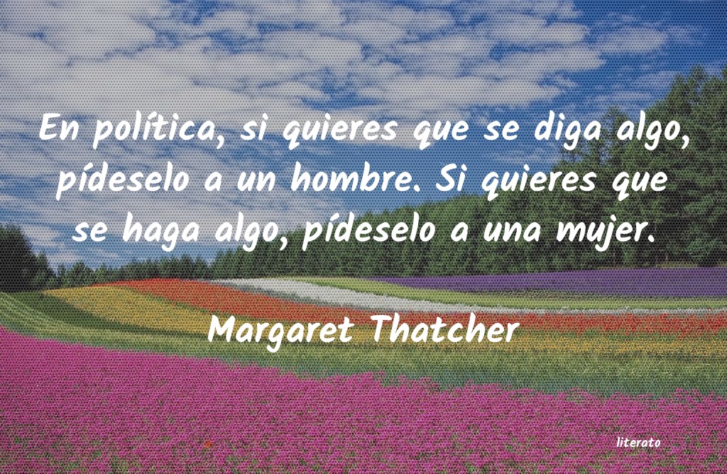 Frases de Margaret Thatcher