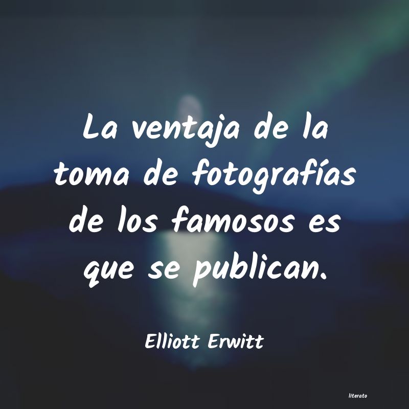 Frases de Elliott Erwitt