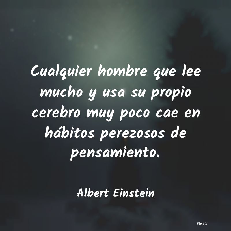 frases de Albert Einstein