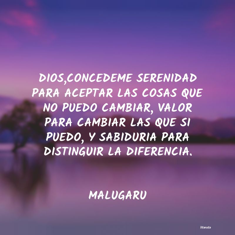 Frases de MALUGARU