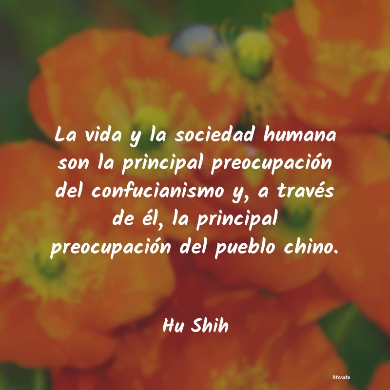 frases de Hu Shih