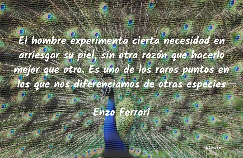 Frases de Enzo Ferrari