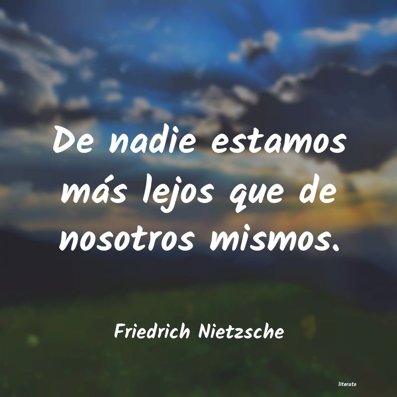 Frases de Friedrich Nietzsche