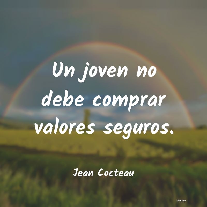 Frases de Jean Cocteau