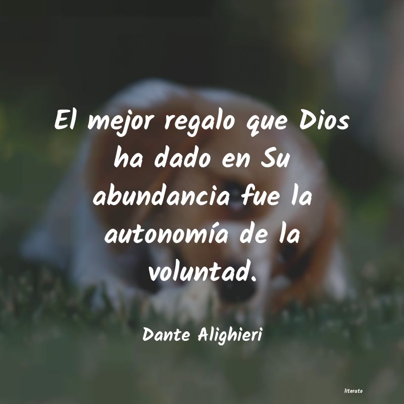 frases de Dante Alighieri