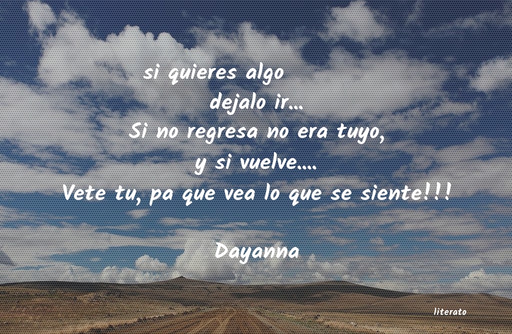 frases de Dayanna
