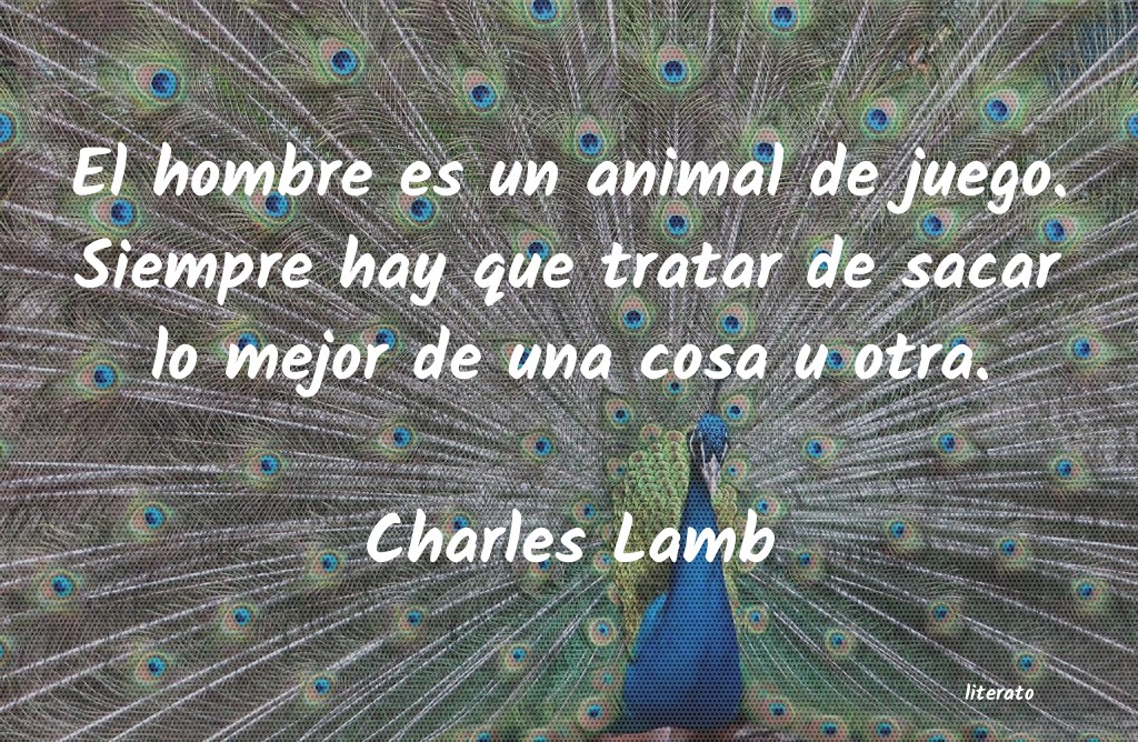 frases de Charles Lamb