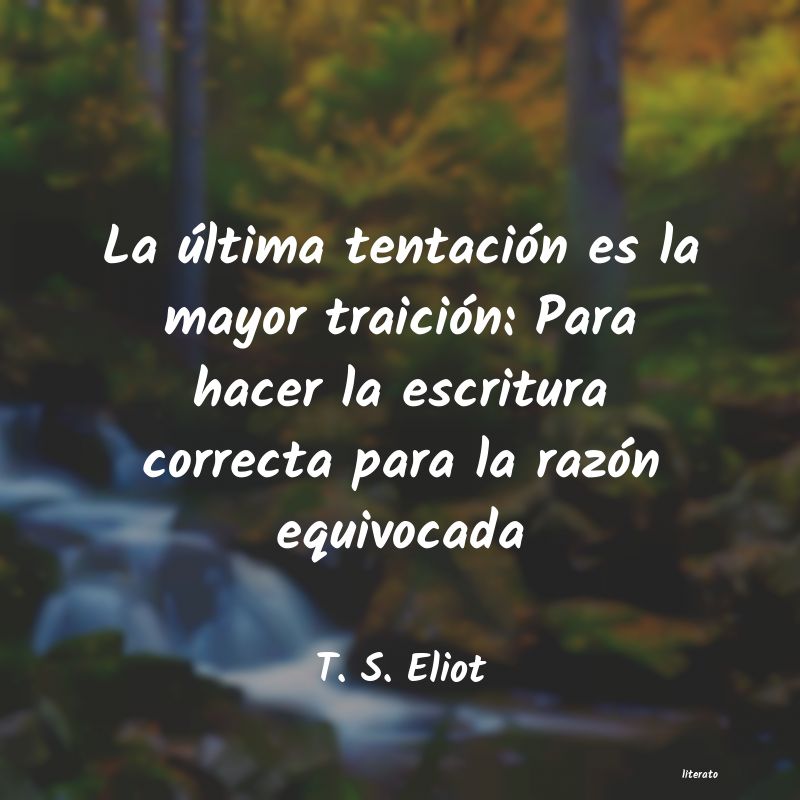 frases de T. S. Eliot