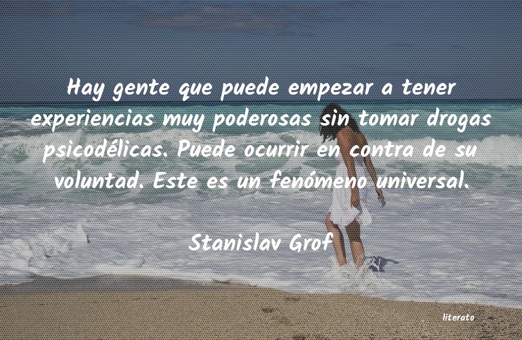 frases de Stanislav Grof