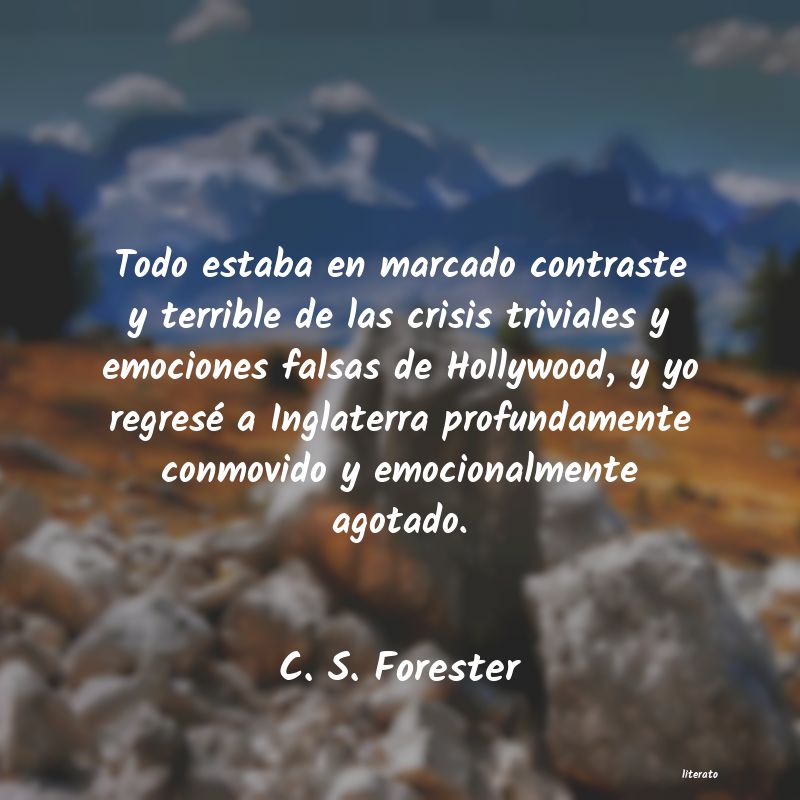 Frases de C. S. Forester