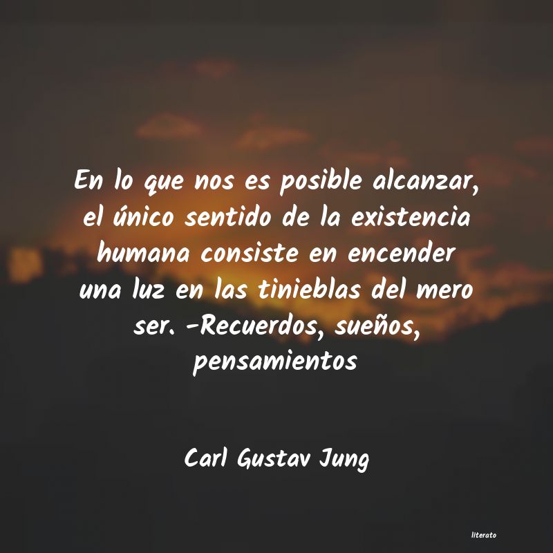 carl jung sentido