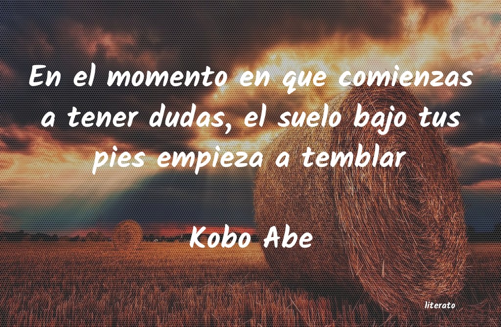 Frases de Kobo Abe