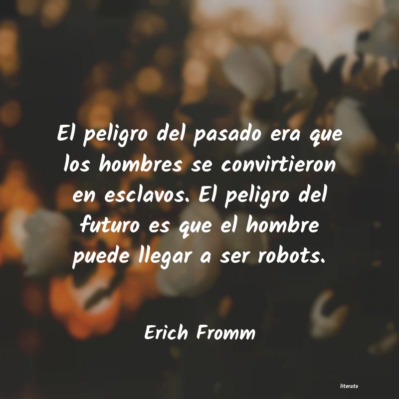 Frases de Erich Fromm