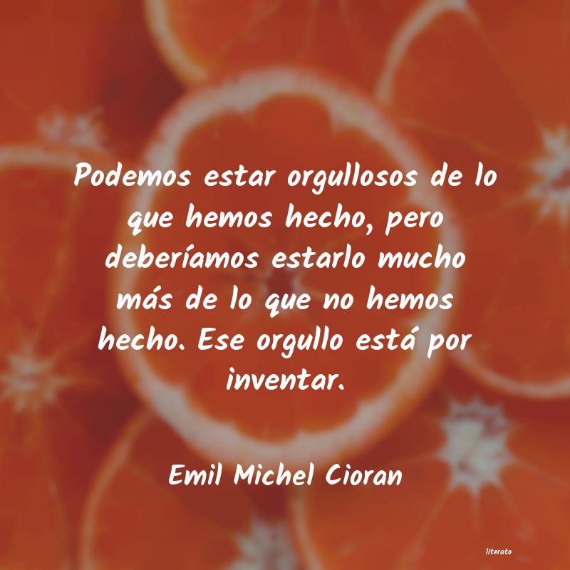 frases de Emil Michel Cioran
