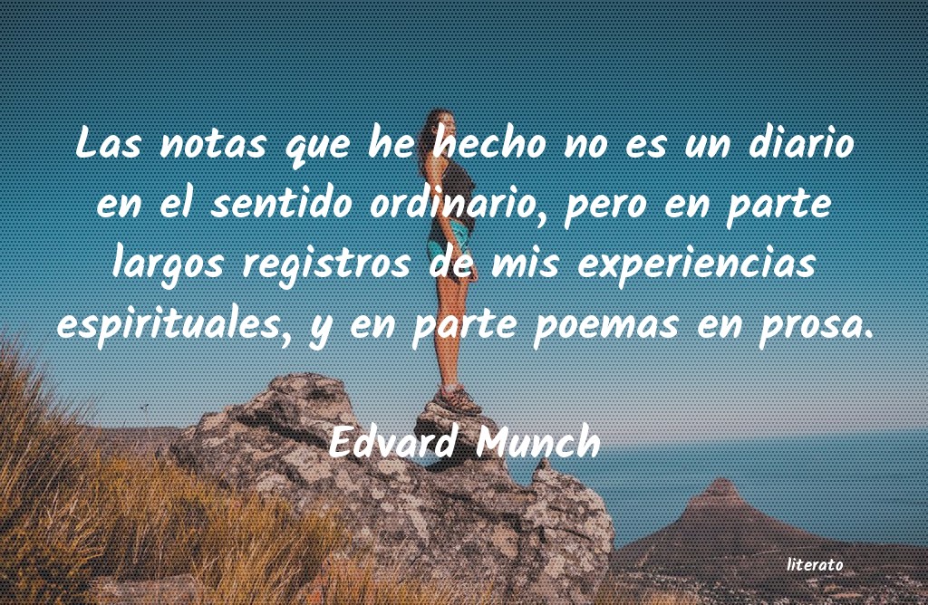 frases de Edvard Munch