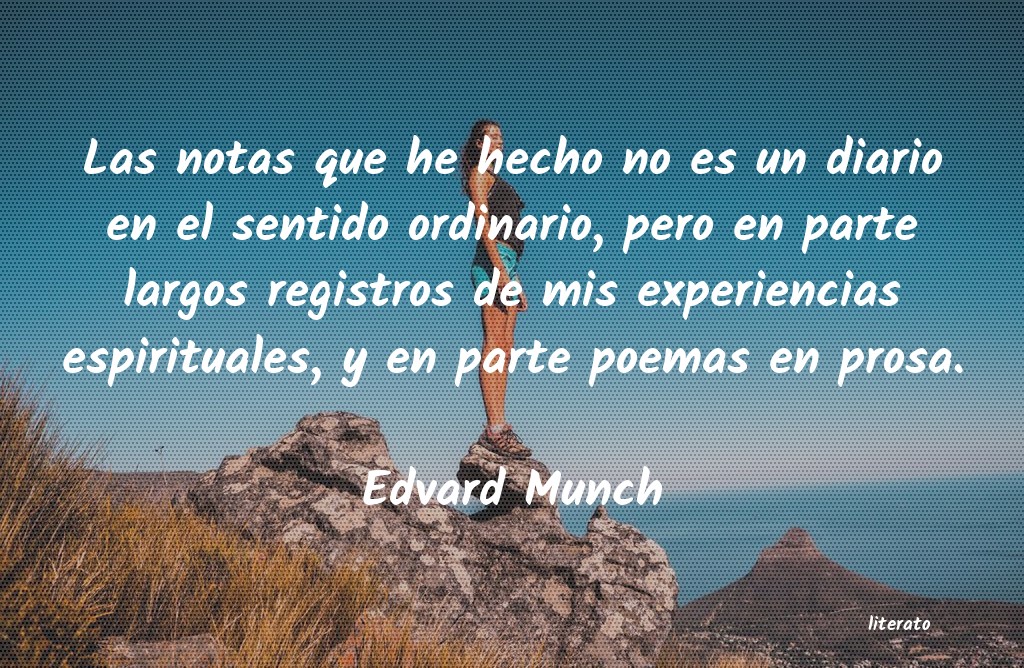 Frases de Edvard Munch