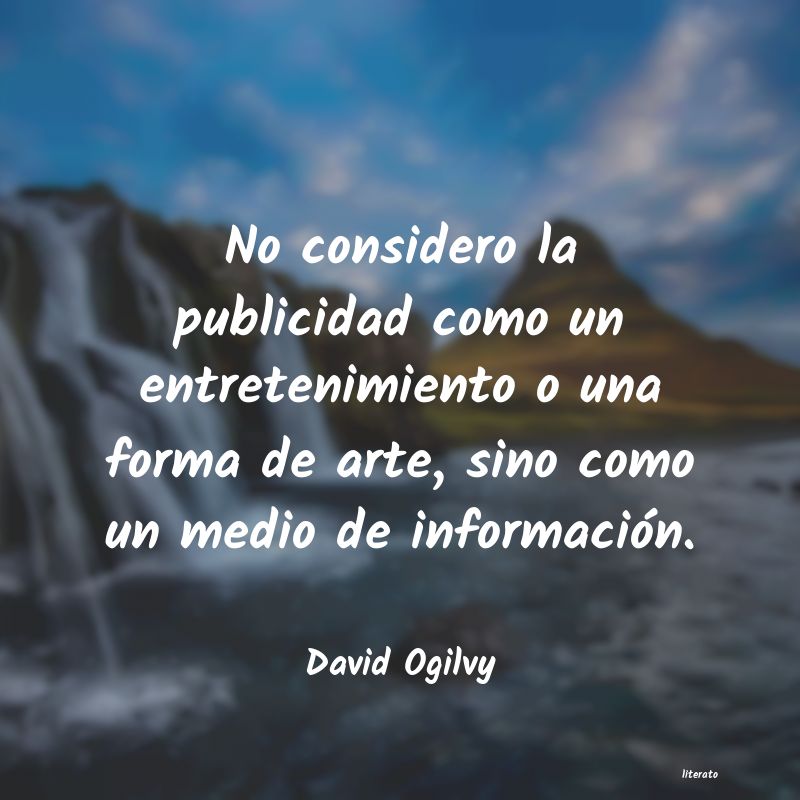 Frases de David Ogilvy