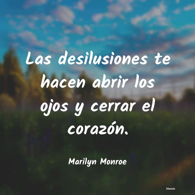 Frases de Marilyn Monroe