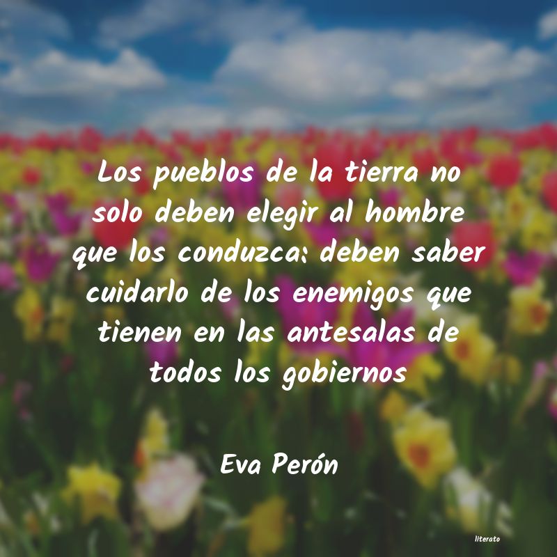 Frases de Eva Perón