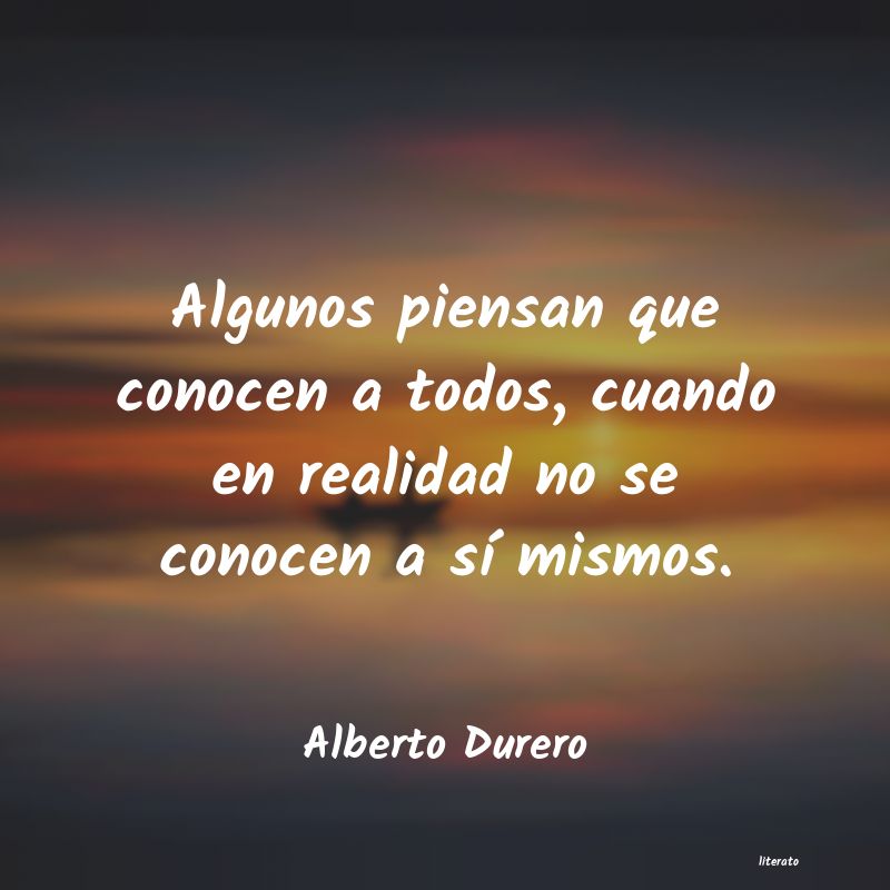 frases de Alberto Durero
