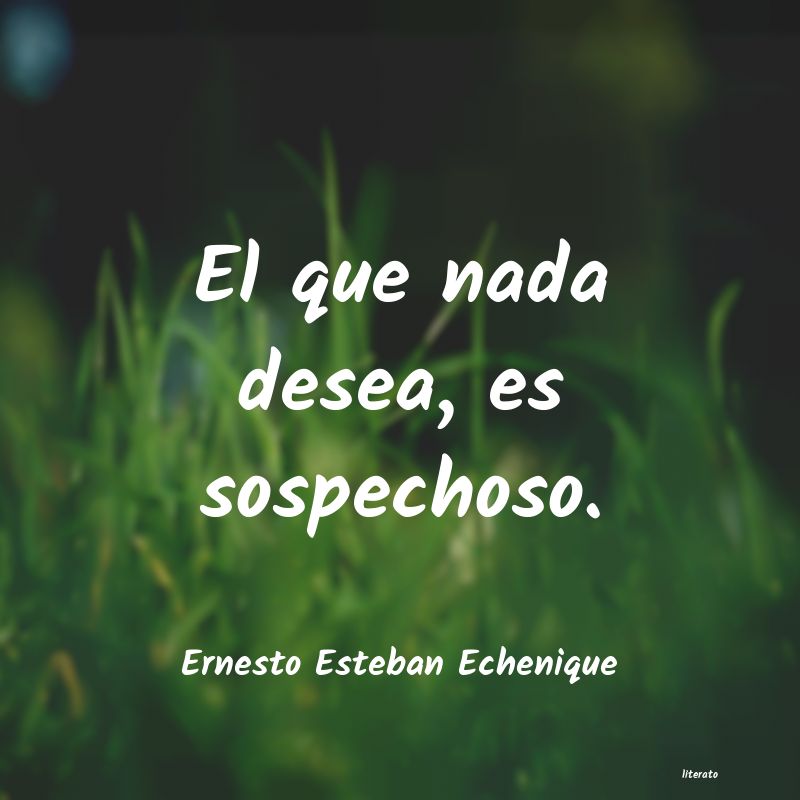 Frases de Ernesto Esteban Echenique