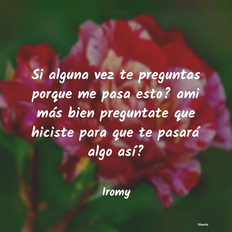 Frases de Iromy