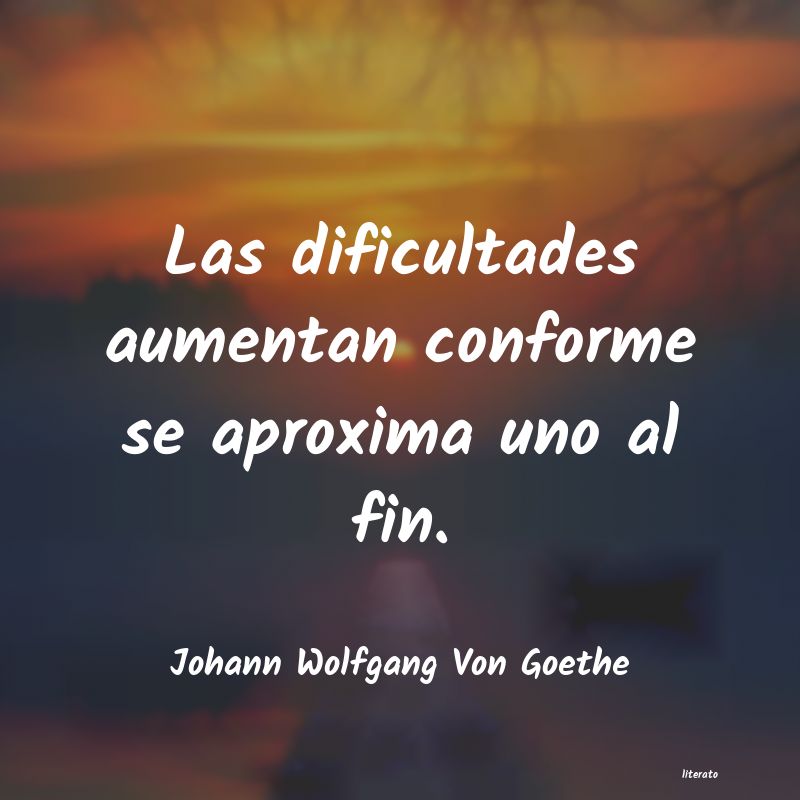 frases de Johann Wolfgang Von Goethe