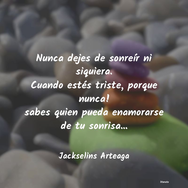 frases de amor jackselins arteaga