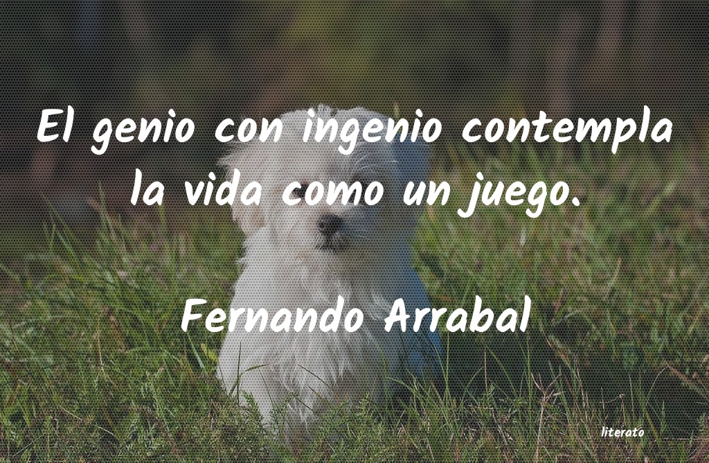 Frases de Fernando Arrabal