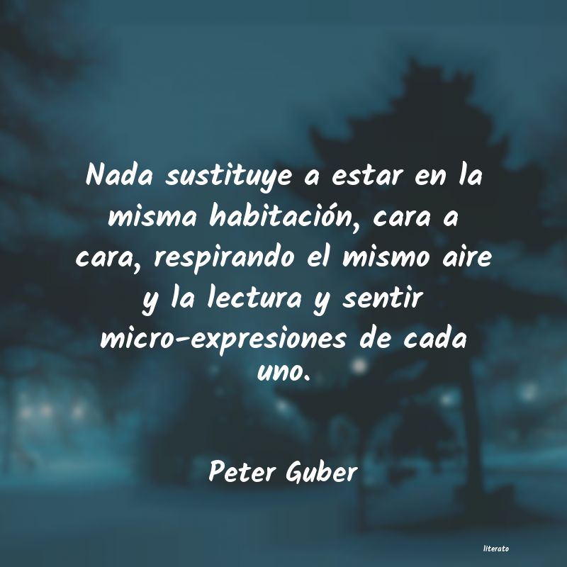 Frases de Peter Guber