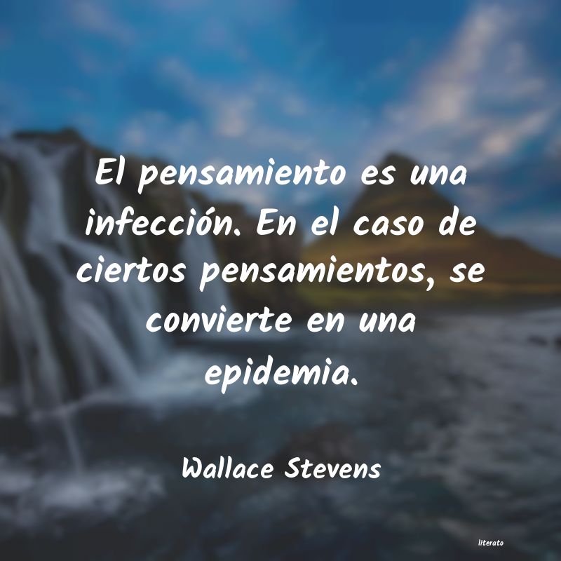 Frases de Wallace Stevens