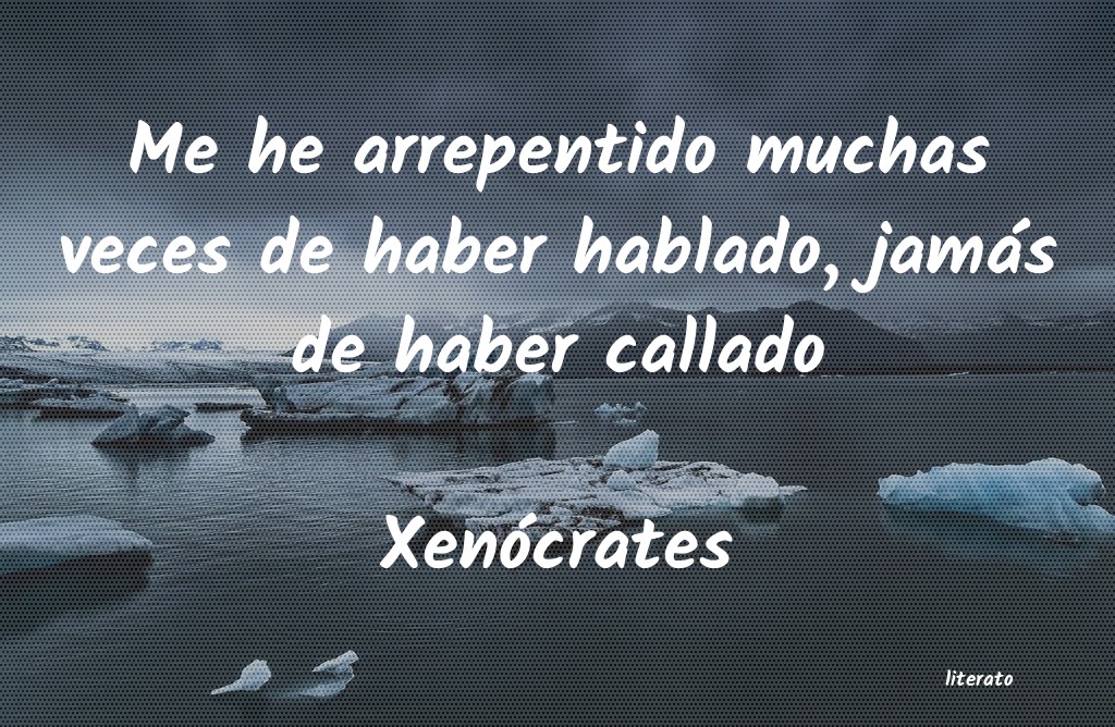 Frases de Xenócrates