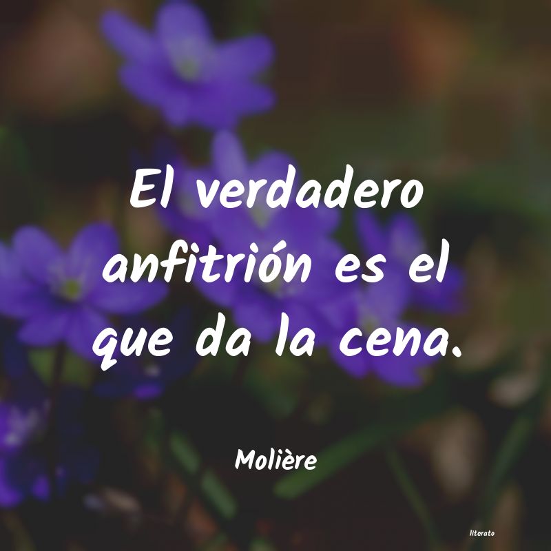 frases de Molière