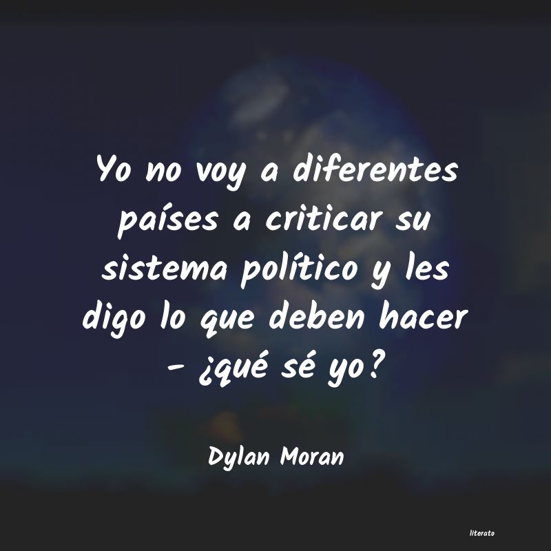 frases de Dylan Moran