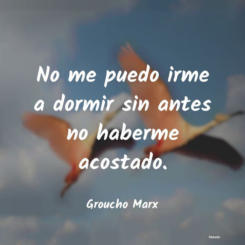 frases de Groucho Marx
