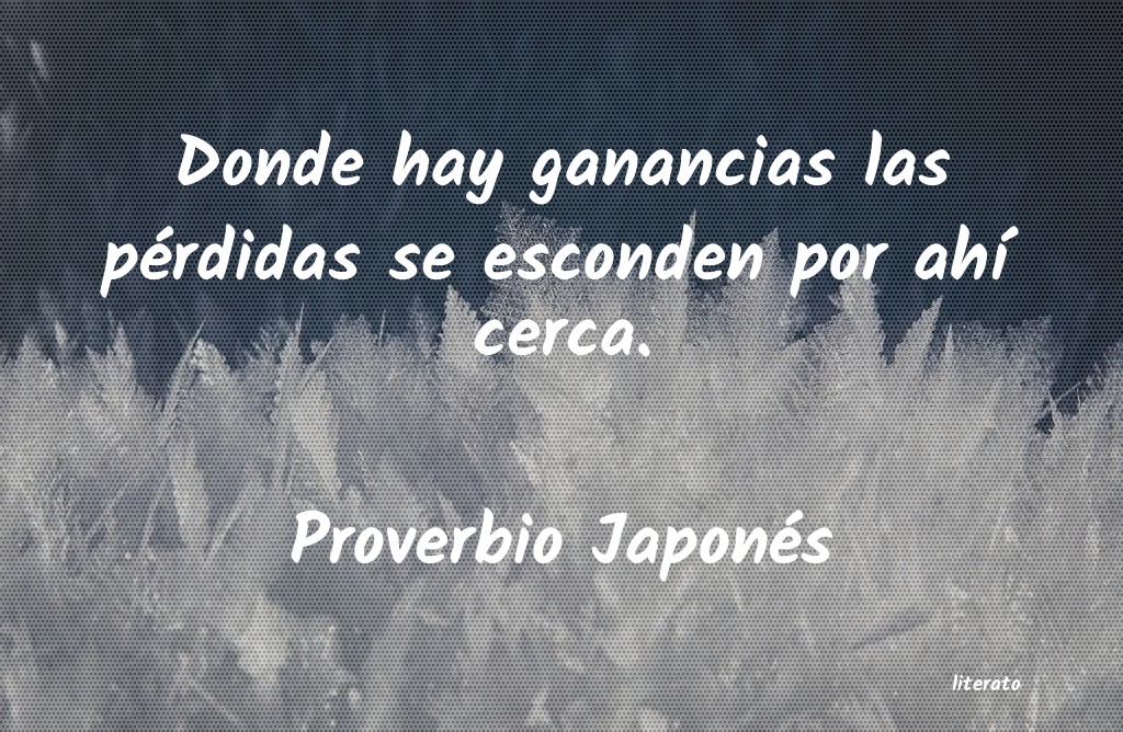 Frases de Proverbio Japonés