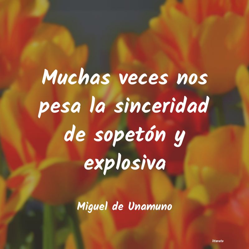 Frases de Miguel de Unamuno