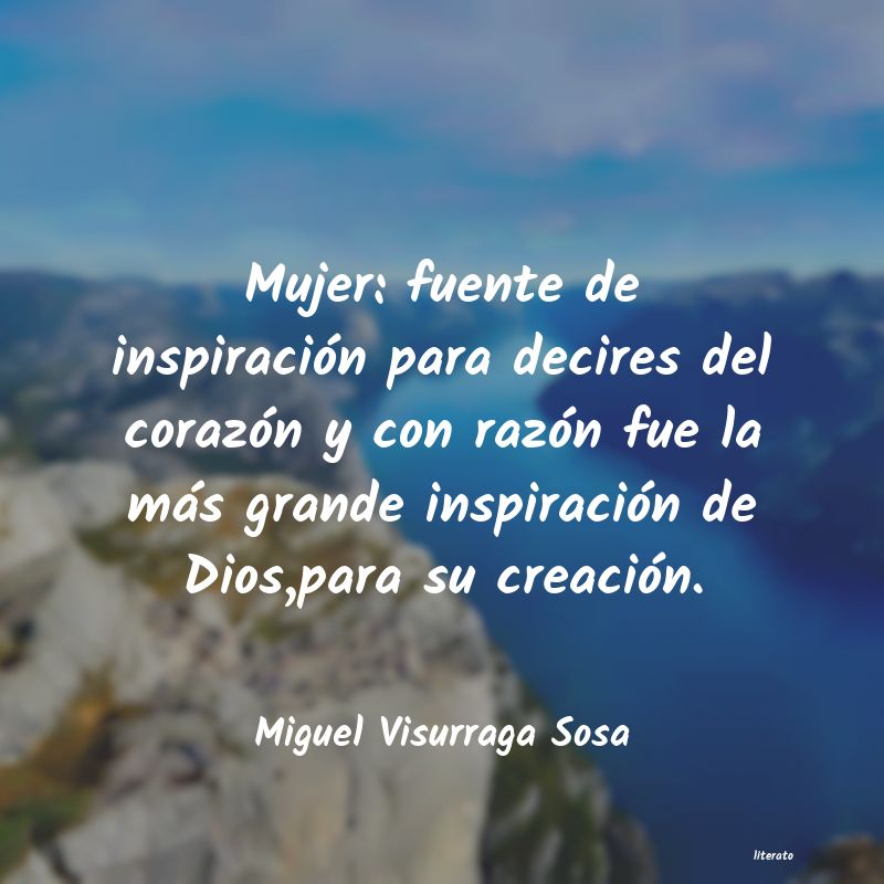 Frases de Miguel Visurraga Sosa