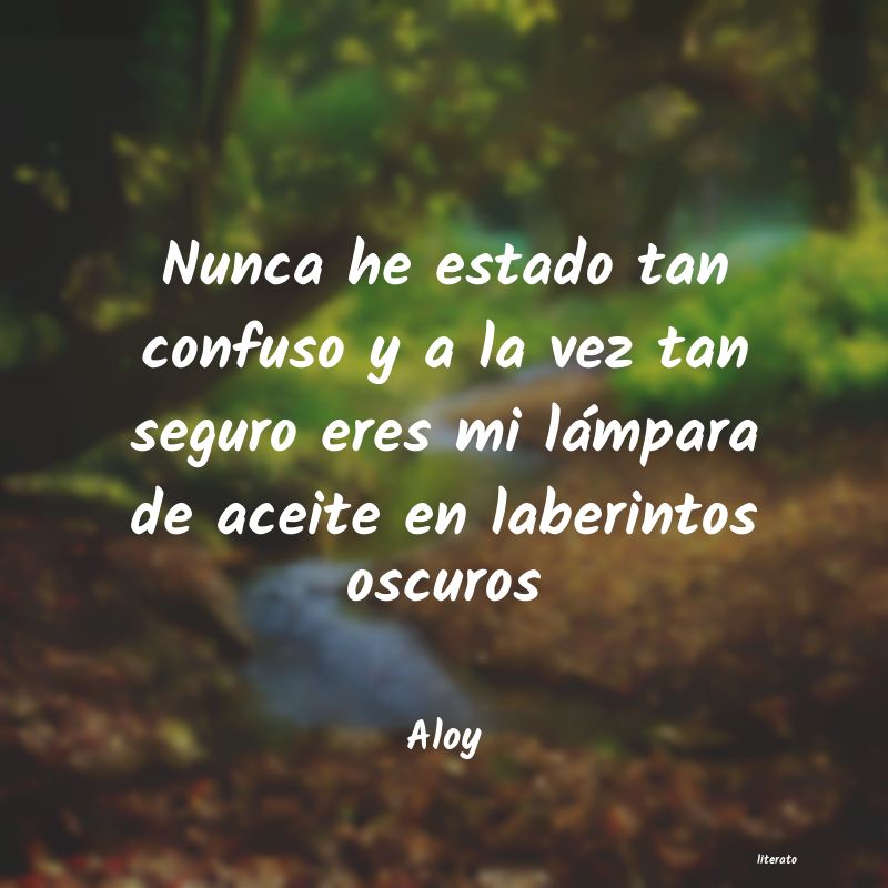 Frases de Aloy