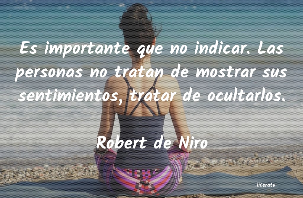 Frases de Robert de Niro