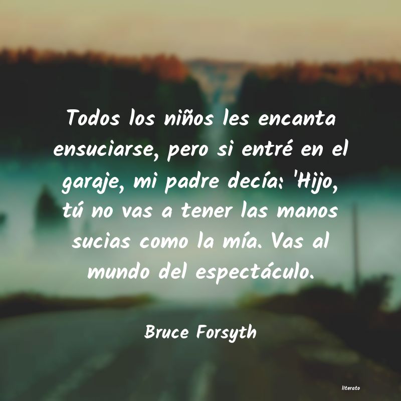 Frases de Bruce Forsyth