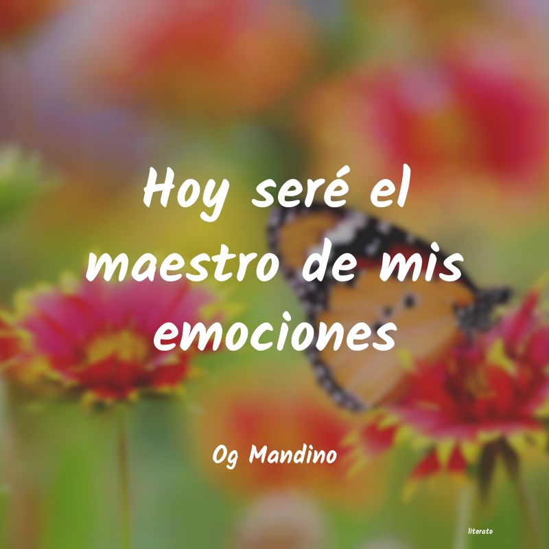 frases de Og Mandino