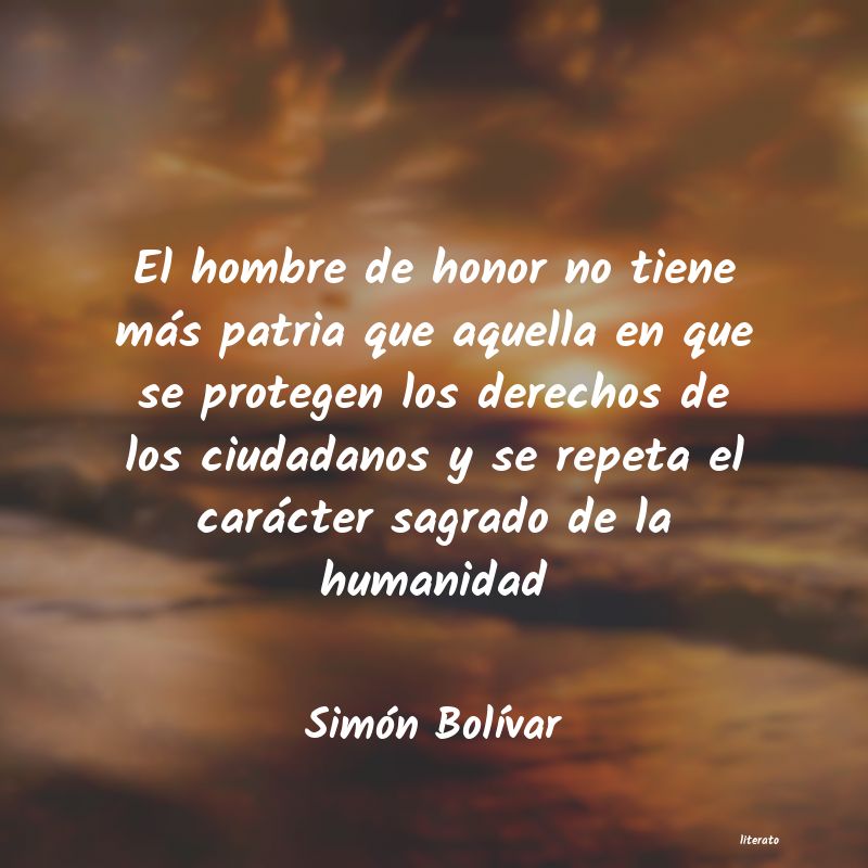 Frases de Simón Bolívar