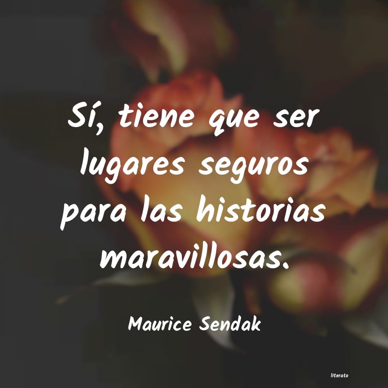 Frases de Maurice Sendak