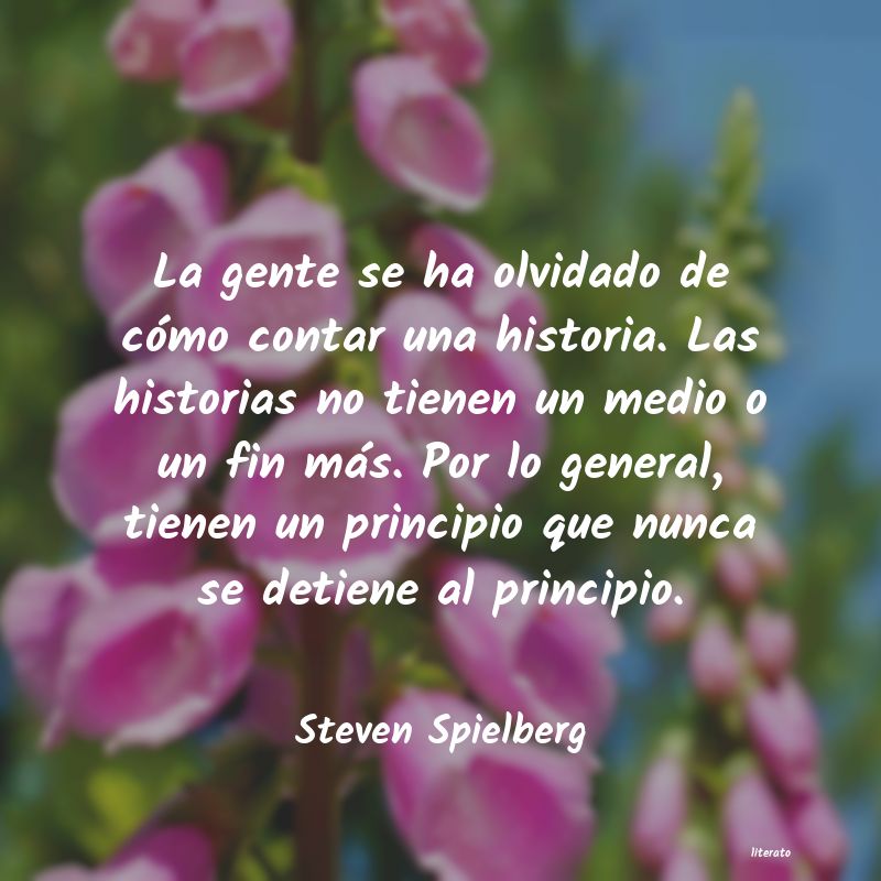 frases de Steven Spielberg