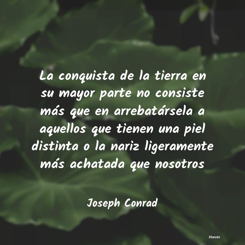 Frases de Joseph Conrad