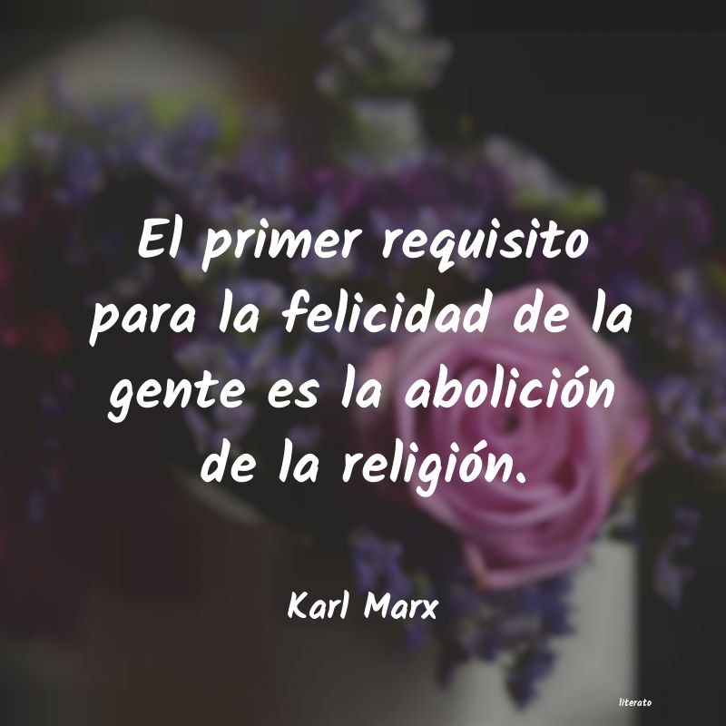 frases de Karl Marx