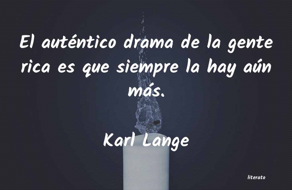 frases de Karl Lange